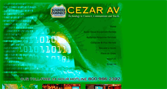 Desktop Screenshot of cezaraudiovisual.com